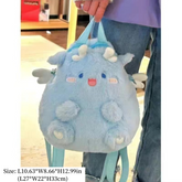 Kawaii Cartoon Plüsch Dinosaurier Rucksack